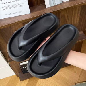 Dép Nữ Đế Mềm Chất Liệu Nhựa Đế Mềm Êm Chân Chống Trượt Dép Xỏ Ngón Đi Mưa Nhẹ Thoáng Khí Phong Cách Đơn Giản