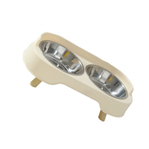 Stainless Steel Cats Bowl With Base And Water Feeding Sofa Pet Cats Bowl