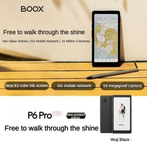BOOX P6Pro 6.13-inch color e-ink screen e-reader with handwriting and camera [Shipped on the same day]