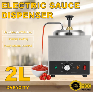 Electric Pump Sauce Dispenser Gravy Chocolate Cheese Etc Automatic Heater