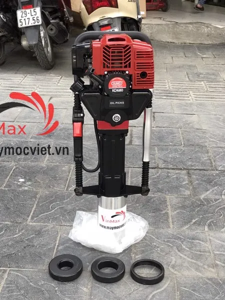 Máy đóng cọc rào chạy xăng 2 thì