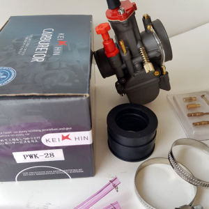 Karburator Keihin Original Black Series PWK 24-32: Sambungan Intek & Bonus Men Jet Pilot Jet Jarum