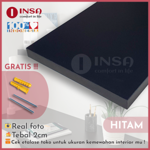 Rak Dinding Ambalan Dinding Minimalis Aestetic Ukuran Panjang 40cm Lebar 20cm 15cm 10cm Tebal 2cm