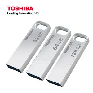 ♥COD100 % Ổ Đĩa Flash USB TOSHIBA Chính Hãng Ổ Đĩa Bút 128GB 64GB 32GB Ổ Đĩa Bút Chống Nước