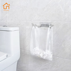 SunnyLife ที่แขวนถุงขยะ แบบติดผนัง ไม่ต้องเจาะรู ที่แขวนอเนกประสงค์ วัสดุสแตนเลส ช่วงให้ทิ้งขยะสะดวกสะบาย แข็งแรง ทนทาน พร้อมจัดส่ง