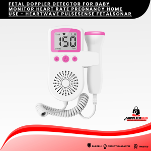 Fetal Doppler Detector for Baby Monitor Heart Rate Pregnancy Home Use - HeartWave PulseSense FetalSonar