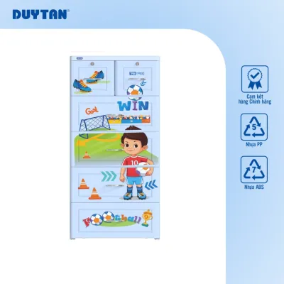 Tủ quần áo Tabi 5 tầng ngăn kéo bền chắc đựng được đồ chơi vật dụng nhà cửa nhựa Duy Tân nhiều màu sắc lựa chọn