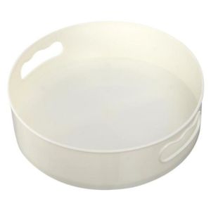 Rotating Storage Tray Non-Slip Fruit Snack Dried Storage Plate Multifunctional Plastic Desktop Organizer For Kitchen Bathroom