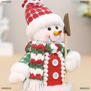 [COD] WANGJIA ของตกแต่งคริสต์มาสบ้านในฟาร์มต้นคริสต์มาสถาดฉัตรต้นไม้ตกแต่งคริสต์มาสรูปแกะสลักของสะสม-ของตกแต่งบ้านโต๊ะเครื่องประดับเอลฟ์