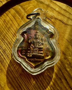 4 Face Buddha Phra Phrom (Wish Come True) Thai Amulet Wat Yuan 大梵天王有求必应泰国佛牌