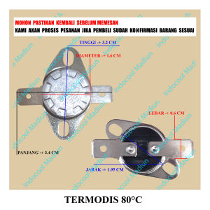 T80 thermostat KANCING / thermodis kancing/ TERMODIS 80*C