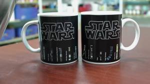 FE Spot Star Wars Ceramic Discoloration Cup   Mug Printed Pattern INS Wind Heat Transfer Pattern Color Changing Cup 3.18