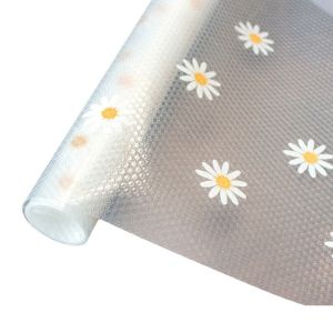 (COD) 200/150/100cm Extra Thick Daisy EVA Drawer Mat Moisture-proof Mat Paper Table Mat Wardrobe Cabinet Insulation Mat Shoe Cabinet Mat Kitchen Refrigerator Mat