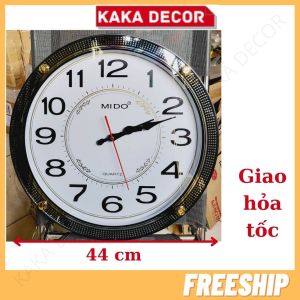 Đồng hồ treo tường cỡ lớn size to 44cm cao cấp Kaka Decor