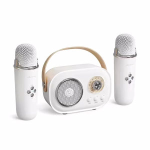 [Giảm giá 50%] Loa Bluetooth không dây di động karaoke với micro máy radio FM hộp âm thanh mini loa nhỏ nhạc MP3