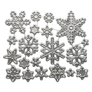Winter Snowflakes Metal Cutting Dies Stencil DIY Scrapbooking Album Paper