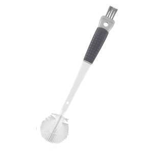 3 in 1 Baby Bottle Brush Silicone Non-Scratch Pacifier Straw Cleaning Brush MY318