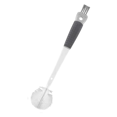 3 in 1 Baby Bottle Brush Silicone Non-Scratch Pacifier Straw Cleaning Brush MY318