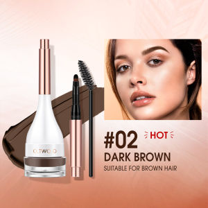 O.TWO.O Eyebrow Cream 4 Warna Pomade Alis Anti Air Tahan Lama