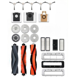 Dreame S10 X10 S30 S20 X20 X30 X40 L10 L20 W10S W20 Robot Vacuum Cleaner HEPA Filters Roller Brushes Mop Pads Dust Bags Side Brush Mop Cloth Accessories Replacement Parts