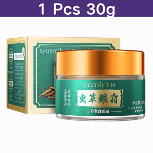 Genuine Cordyceps Eye Cream Anti-aging Wrinkle Improvement Fine Lines Firming Eye Cream Lightens Dark Eye Bags Eye Circles Eye Lines Eye Care Essence Lifts Eye Bags Crows Feet