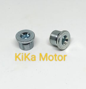 2Pcs Baud Baut Tutup As Shock Depan Mio Vega R Smash New Shogun Jupiter 110 Burhan