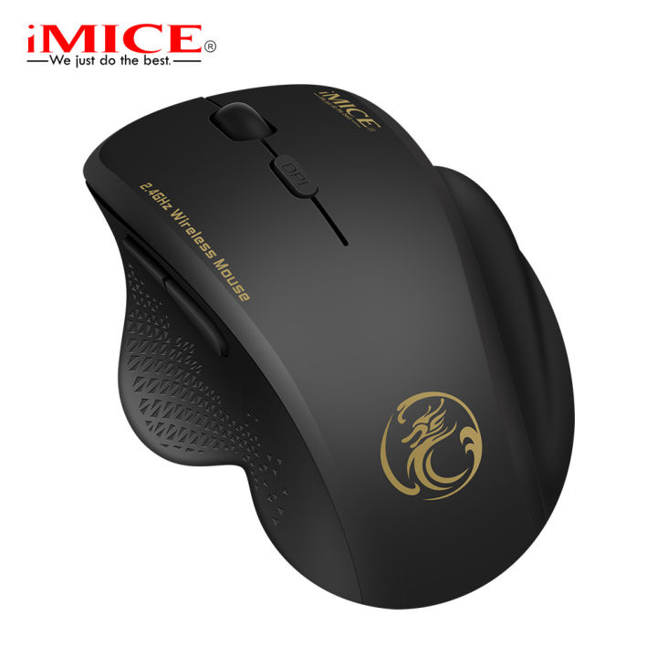 IMICE G6 Wireless Mouse 2.4G 6-button Business Gift Game Office 10m ...