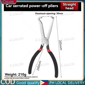 Automotive electrical disconnect pliers fuel line wire removal pliers multi-purpose rust-proof connector disconnect tool straight head/bent head for automotive maintenance