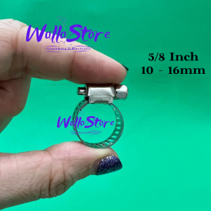 Klem Selang Stainless Steel / Hose Clamp Stainless Tebal Ukuran 1/2inch 5/8inch 3/4inch 7/8inch dan 1inch