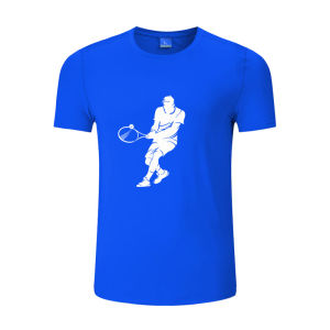 Journey Sports Tennis Competition Training Sports Top Loose 100% High Quality Cotton Breathable Casual Short Sleeve T-Shirt 905