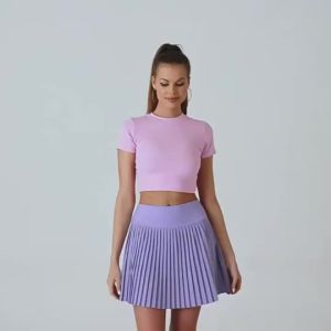 SALUDMOVE 2in1 Pleated Skirts for Fitness Sports Tennis Golf Badminton Running Gym Active DQ8110