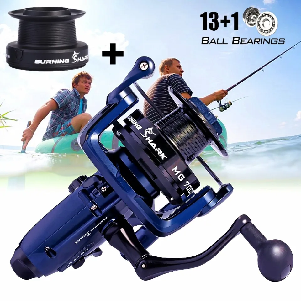 Cheap Spinning Carp Fishing Reel 13+1BB 4.7:1 Drag 10kg with Free