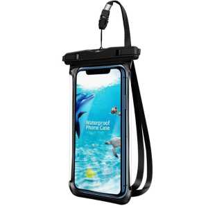 Case Cover Pelindung Tas Plastik HP Smartphone Anti Air Hujan 4-65 inch