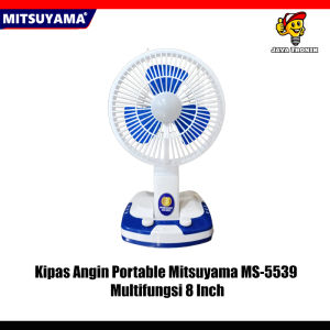 Kipas Angin Portable Mitsuyama MS-5539 8 Inch Multifungsi Bergaransi SNI