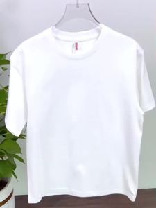 夏季热卖纯棉T恤男装时尚230克潮款圆领短袖男t恤宽松日系打底衫