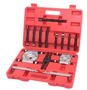 MOTOR ACE 9Pcs 8-32mm Blind Hole Inner Bearing Puller Remover Set Slide Hammer Internal Kit Inner Carbon steel Bearing Puller Kit