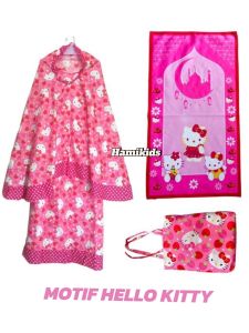 Mukena Sajadah Anak Perempuan Umur 2-8 Tahun Bahan Adem Dan Lembut Motif Karakter Terbaru 2025