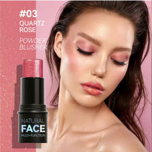 Charming highlighter stick brightens shadows three-dimensional makeup brightens skin tone blush cream makeup contour natural nude highlighter blush stick vitality smooth blush highlighter stick