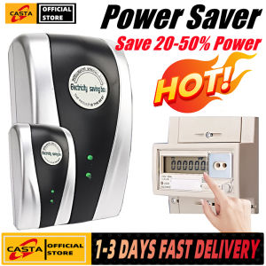 【Ready Stock】Original Energy Saver Strong Power Electricity Energy Saving Box 40% Home Energy Saver Electric Power Electricity Energy Saving Device Energy Saving Box Smart Power Energy Saving Box
