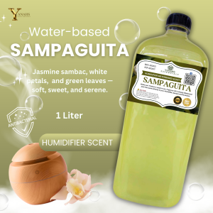 Sampaguita Scent 1L Water Based Essential Oil Fragrance for Humidifier Air Freshener & Linen Spray