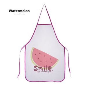 Tạp dề không thấm nước trái cây dễ thương KS cho nấu bếp kiểu hoạt hình chịu dầu