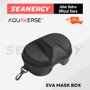 Aquaverse Eva Mask Box Diving Mask Box Mask Storage Mask Container Mask Case for Scuba Diving Snorkeling Seanergy Scuba
