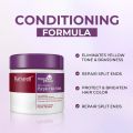 Karseell maca power Purple Hair Mask Professional Neutralizes Brass & Yellow Tones For Blonde Silver Gray Highlighted Hair 16.90 oz 500ml. 