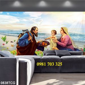 Gạch tranh công giáo ốp tường