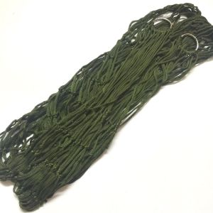 SERENEGLOW Dây võng nylon chịu lực ngoài trời lưới dây giường đu cắm trại di động dành cho sử dụng một lần