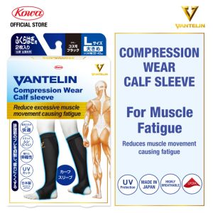 Vantelin Compression Wear  Calf  Black  M/L