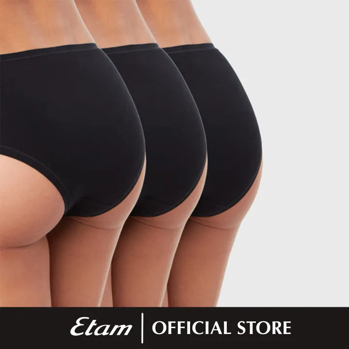 Etam%20Pack%20of%203%20Shorty%20Plain%20Panties%20-%20Panty%20Women%20SALE%20-%20Image%205