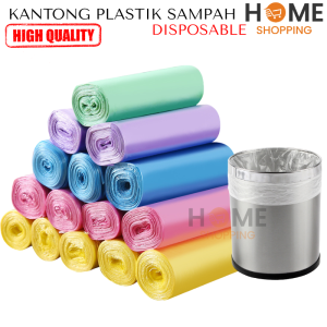 [HS] KANTONG PLASTIK SAMPAH ROLL UKURAN 45 X 50CM / KANTONG PLASTIK SAMPAH ISI 15 LEMBAR / KANTONG PLASTIK