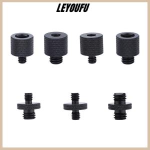 LEYOUFU 3 8 to 1 4 Male to Female Thread Screw Mount Adapter Tripod Plate Screw Mount