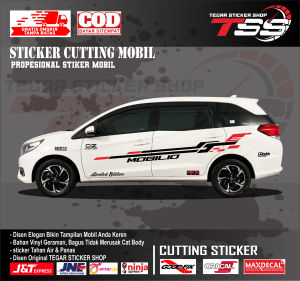 sticker mobil mobilio sticker mobil honda mobilio sticker lis mobil keren sticker motif variasi body mobil